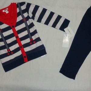 NWT 3 pc Baby Boy Petit Lem 18 months set